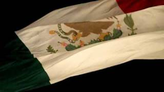 Bandera de Mexico El Obispado en Monterrey NL [upl. by Eniawd]