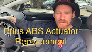 20042009 Prius ABS Actuator Replacement [upl. by Alakam]