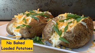 No Baked Jacket Potatoes  How to cook no baked loaded potatoes  Basic Loaded Baked Potatoes [upl. by Wes]