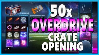 50 Overdrive Crates Opening amp Challenge Rocket League German  Die PrimeBuddys [upl. by Ojimmas907]