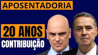 REGRAS DE APOSENTADORIA PARA VOCÊ COM 20 ANOS DE CONTRIBUIÇÃO APOSENTADORIA ESPECIAL INSS [upl. by Yvaht]