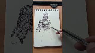 Mukai stickman drawing speeedrawing drawing speedsketch art sketch anime [upl. by Ferri]