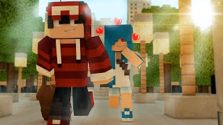 DORMI NA CASA DO CRUSH  ROMANCE MINECRAFT 5 [upl. by Oria]