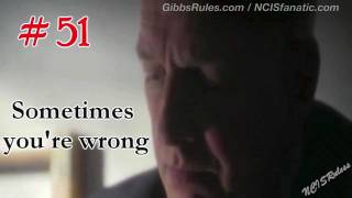 NCIS — GIBBS RULES — Through Season7 Rule51 [upl. by Olenolin]