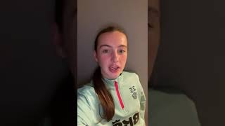 Aimee Kelly Burnley FC striker announces her appearance on This Girl Can Playpodcast burnley [upl. by Fallon]