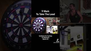 9 mark to take the lead on stream darts [upl. by Nilsoj]