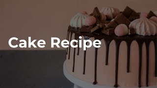 Cake Recipe PowerPoint Presentation [upl. by Feilak]