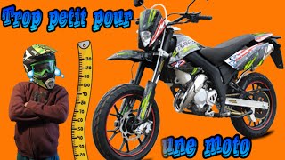 VLOG  Quelques astuces quand on est trop petit pour une moto [upl. by Marnia]