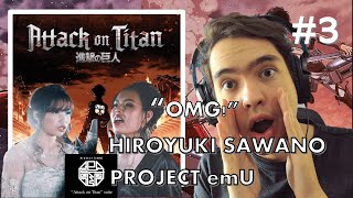 Pianist Reacts to Attack on Titan Suite  Hiroyuki Sawano Project emU [upl. by Annauqal]