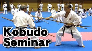 Hiroshi Akamine senseis Kobudo seminar  BoampSai  赤嶺浩先生の古武道セミナー  第一回沖縄空手世界大会 [upl. by Dira]