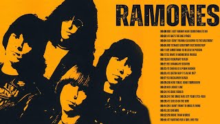 RAMONES Greatest Hits Full Album 2021  The Best Of R A M O N E S Playlist [upl. by Evey427]