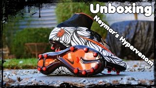 NEYMAR BOOT Nike Hypervenom Ousadia Alegria  Unboxing [upl. by Wallraff]