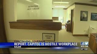 Investigation finds hostile workplace at Oregon Capitol [upl. by Roselia]