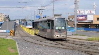 Ostrava  Rozjezd tramvají [upl. by Anazraf]