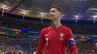 Cristiano Ronaldo vs Slovenia 010724  Euro 2024  HD 1080i Stadium Sound [upl. by Comethuauc873]