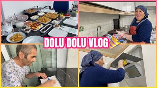 PAZAR KAHVALTIMIZ 🍽️MUTFAK TEMİZLİĞİ🫧BABAM YAZI YAZMAYI ÖĞRENİYOR 🎉pratiktarifler vlog [upl. by Sellihca]