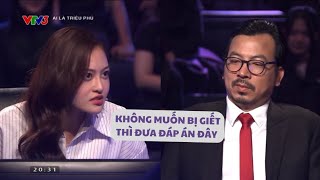 Diễn viên Thuỳ Anh đe doạ MC để lấy đáp án 15 câu hỏi  Ai là triệu phú [upl. by Nnahtebazile]