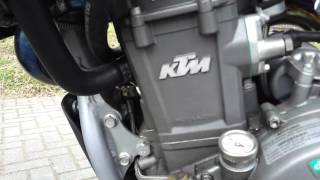 KTM LC4 640 Motor  Motorgeräusch bei 40°C Öltemperatur [upl. by Pyotr583]