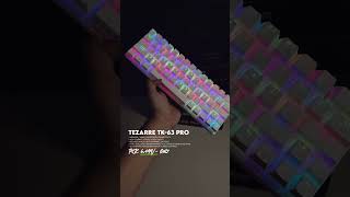 Tezarre TK63 PRO wireless mechanical keyboard  Kabyz Tech [upl. by Rivalee]