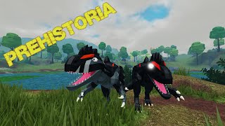 Dupla Dos Temidos Megalossauros Caçadores Atacando Todos Dinossauros  PreHistoria Roblox [upl. by Jayme]