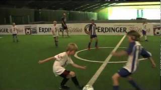 Zaalvoetbal in Duitsland MTV Celle  Oliveo F1 [upl. by Gazzo]