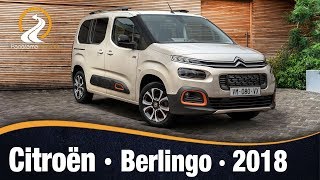 Citroën Berlingo 2018  Prueba  Test  Análisis  Review en Español [upl. by Loyce]