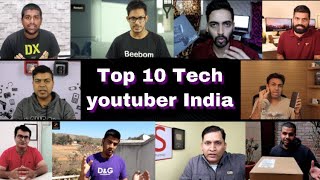 Top 10 tech Youtube channel in india Technologymobile and computer gyantop10 worldwide [upl. by Eisyak]