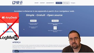 DWS lalternative gratuite à teamviewer anydesk logmein [upl. by Novaelc]