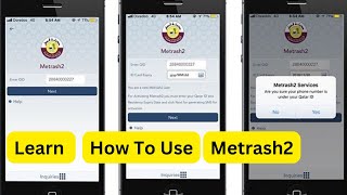 How to update National Address through Mobile in Metrash2 in Doha Qatar metrash2 doha qatar [upl. by Ocsecnarf]