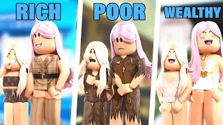 Rich to Poor to Wealthy FULL MOVIE  roblox brookhaven 🏡rp [upl. by Ailegna]