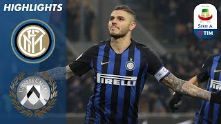 Inter 10 Udinese  Cheeky Icardi Penalty Wins It for Inter  Serie A [upl. by Ellivro]