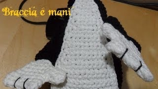 Tutorial silvestro amigurumi parte 3  braccia e mani [upl. by Ursulette]