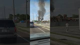 Mansion on fire Lakeland Florida [upl. by Sidalg668]