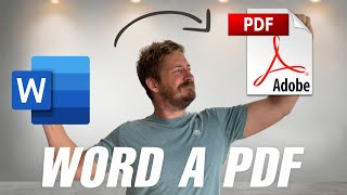 COMO CAMBIAR WORD A PDF  SIN PROGRAMAS [upl. by Allain]