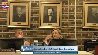 Avoyelles Parish School Board Monthly Meeting [upl. by Tiffany737]