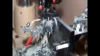 Drilling Machine auto feed Hydraulic [upl. by Cormier]