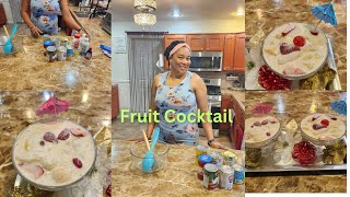 MEN KOMAN NOU FE DESE SA KI SE BLAN MANJE  COCKTAIL DE FRUIT 🍸🍸🍸  HOW TO MAKE FRUIT COCKTAIL [upl. by Erina]