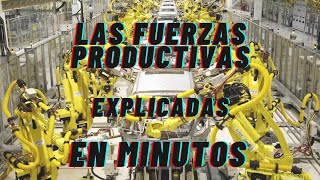 LAS FUERZAS PRODUCTIVAS explicadas por el MARXISMO en minutos  por Cristian Caracoche [upl. by Eriam]