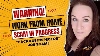 WARNING Work from Home Job Scam in Progress [upl. by Anuahs]