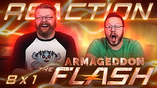 The Flash 8x1 REACTION quotArmageddon Part 1quot [upl. by Norwood]