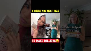 5 Books You MUST Read To Make MILLIONS shorts finance money rich books [upl. by Sac]