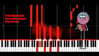 FNF VS Benson Unemployed Piano Version [upl. by Aryhs]