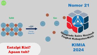 Pembahasan Soal 21 OSNK Kimia 2024  Entalpi Kisi [upl. by Etteraj499]