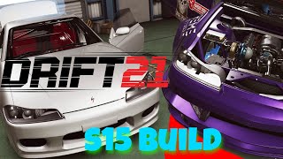 Ultimate Drift 21 Gameplay with Nissan Silver S15 [upl. by Nnaeirual]