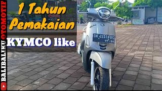 Review Kymco Like 150i  Tes ride  spesifikasi dan harga [upl. by Ilecara]