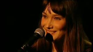 Carla Bruni Concert au Théâtre du Trianon Paris Live [upl. by Lahcear]