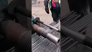 Winding process of coiled steel bars [upl. by Eugen691]