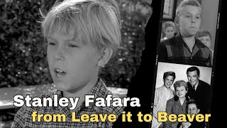 Remembering Stanley Fafara  Whitey Whitney from Leave it to Beaver [upl. by Carmine]