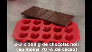 Chocolats coeur caramel au beurre salé [upl. by Audie]