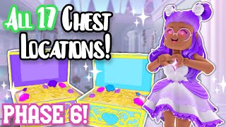 NEW ALL 17 CHEST LOCATIONS In CAMPUS 3 Royale High Chests [upl. by Sewel]